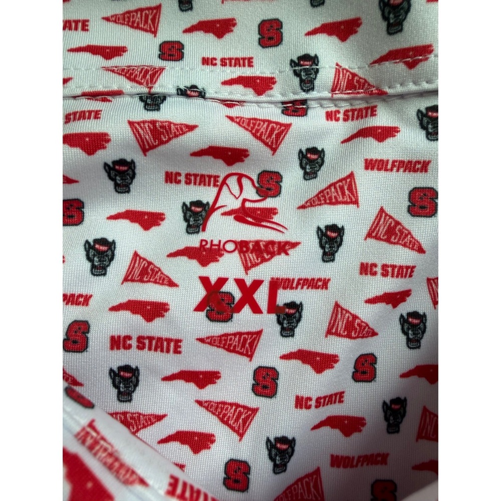 Rhoback NC State Wolfpack Performance Polo Shirt … - image 4